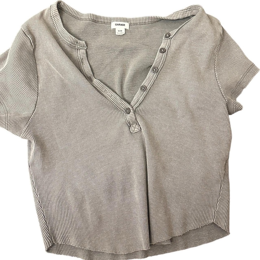 garage women’s gray tshirt